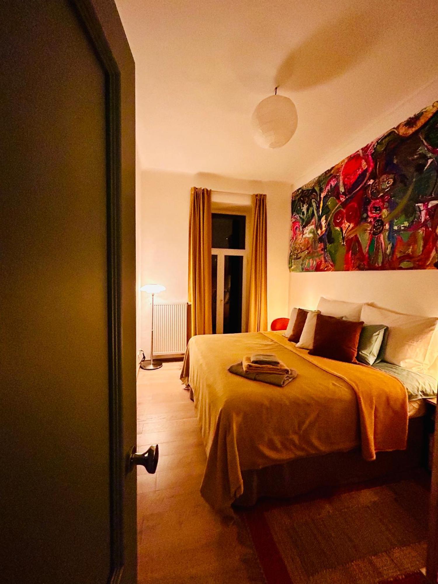 Green Balcony & King Size Bed براغ المظهر الخارجي الصورة